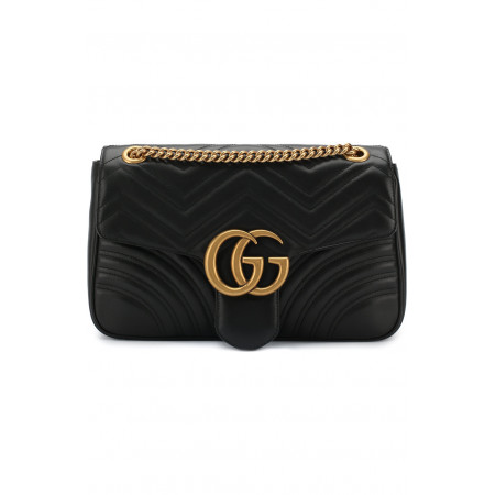 Gucci Сумка GG Marmont с фигурным клапаном Гуччи Gucci Сумка GG Marmont с фигурным клапаном Гуччи